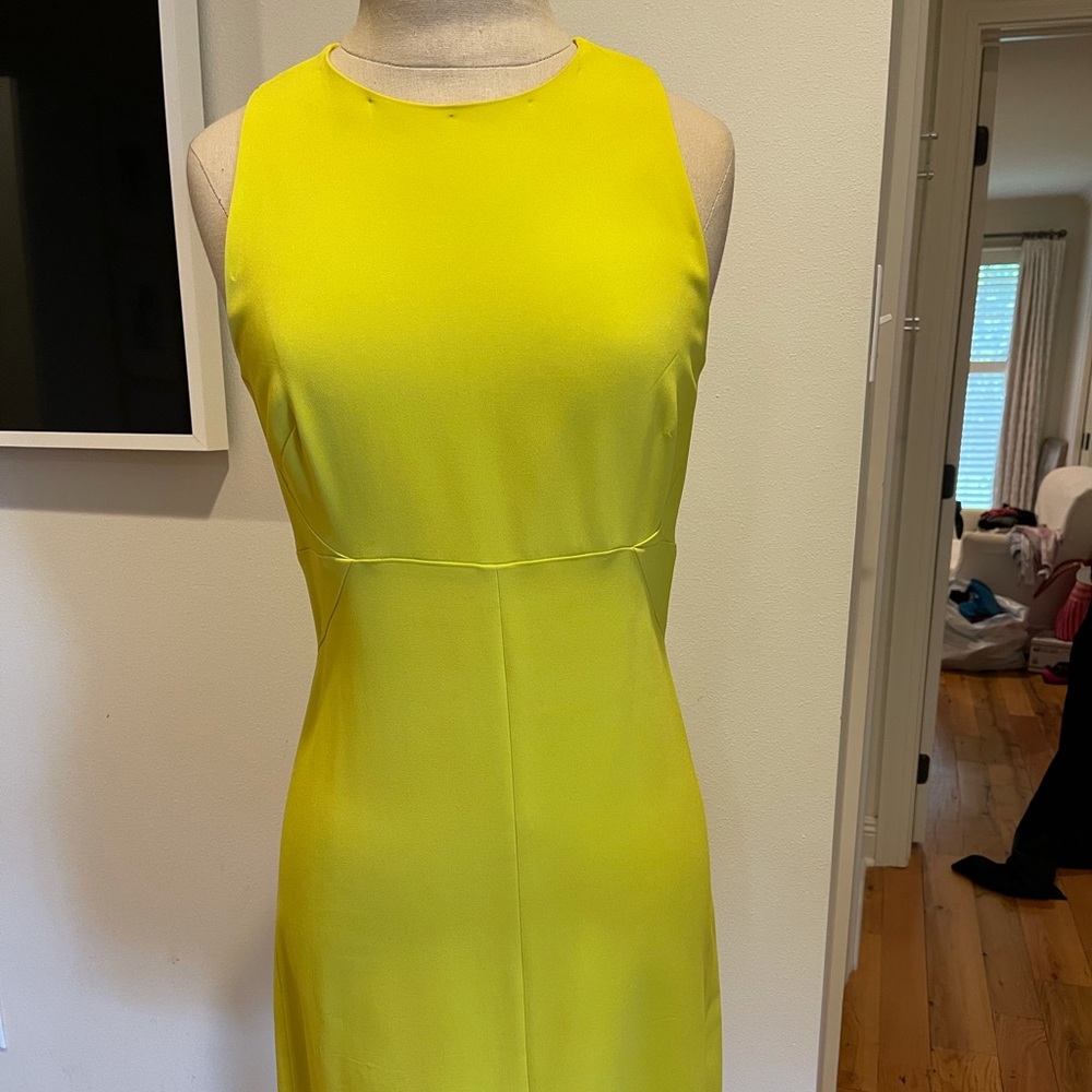 A.L.C lime cocktail dress